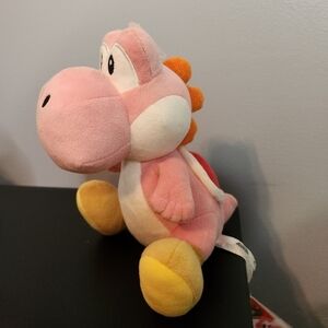 Super Mario All Star Collection Pink Yoshi Little Buddy Toys